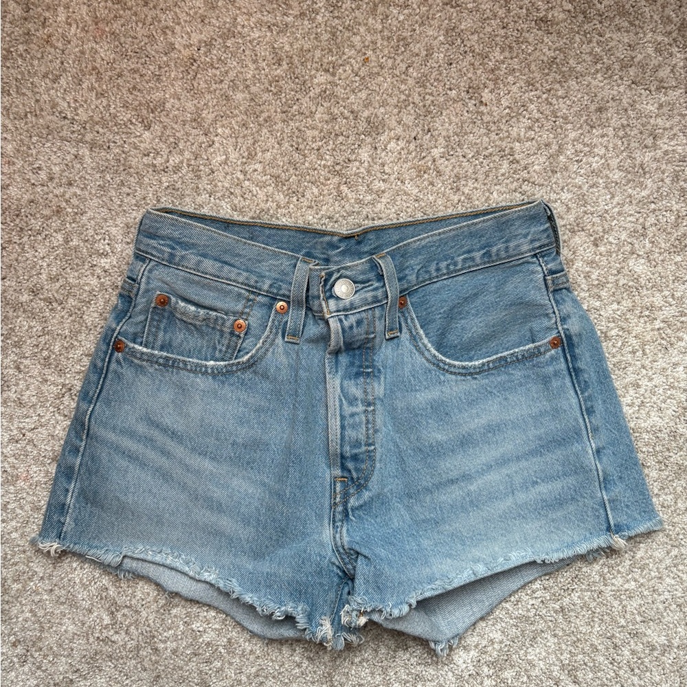 Levi's 501 High Rise Jean Shorts
